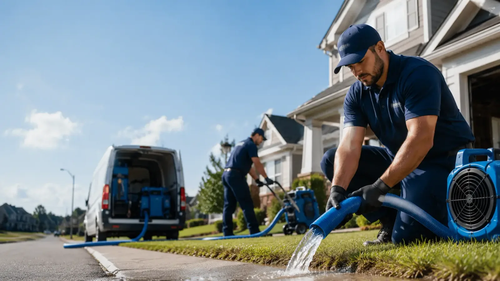 Flood Damage Restoration in Danevang, TX